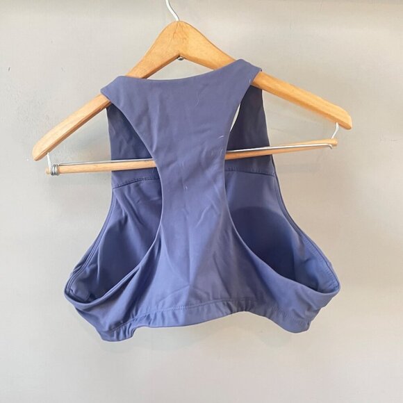 Stoic Womens L Racerback Performance Sports Bra In Blue - Picture 3 of 3